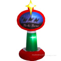 Holiday inflatable lamp Post for Christmas decoration